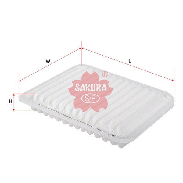 FILTRO DE AIRE MITSUBISHI ASX 2.0L 013-015, LANCER 2.0L 013-017, OUTLANDER 2.4L 014-022, LANCER 2.4L 014-017