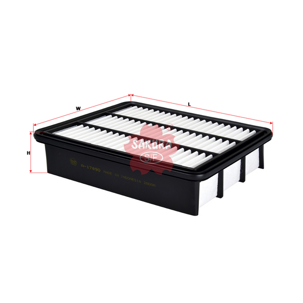 FILTRO DE AIRE MAZDA 6 (2.5L) 018-021, CX-5 (2.5L) (TURBO) 019-023, CX-9 (2.5L) 016-023