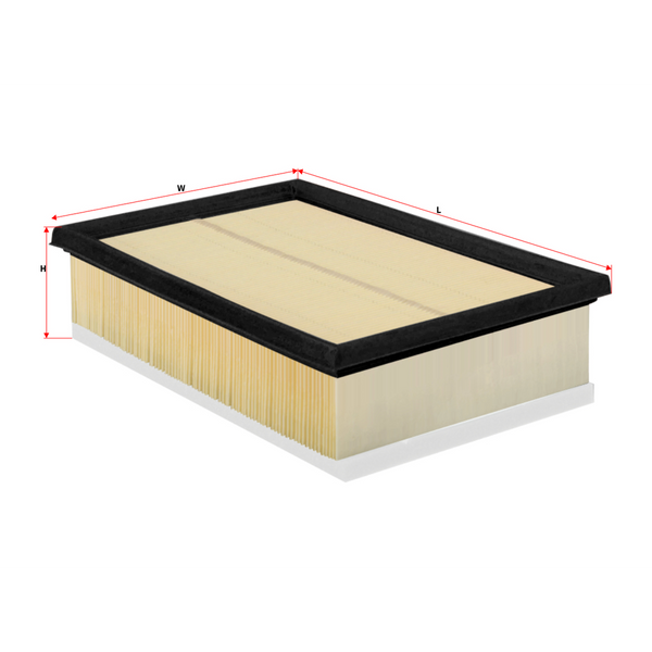 FILTRO DE AIRE VW EUROVAN 1.9L TDI 06-09, TRANSPORTER 2.0L TDI 010-021