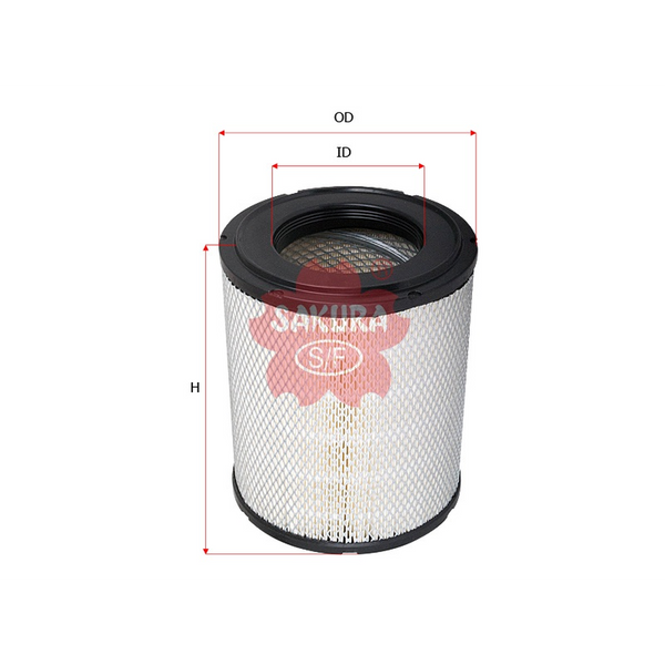 FILTRO DE AIRE ISUZU ELF400, ELF450, ELF500, ELF550, ELF600 5.2L 06-022 TDI (CILINDRICO)