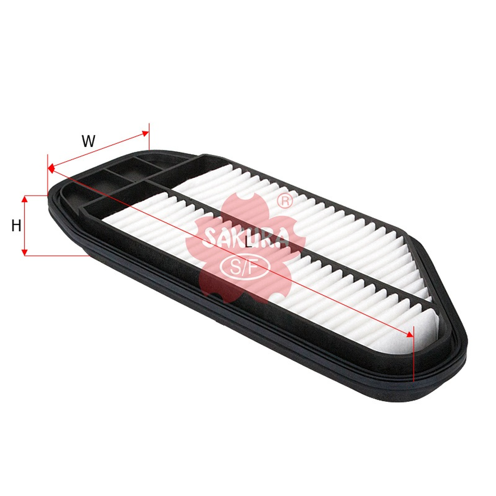 FILTRO DE AIRE CHEVROLET SPARK 1.2L (CLASICO) 011-017, BEAT 1.2L 018-021