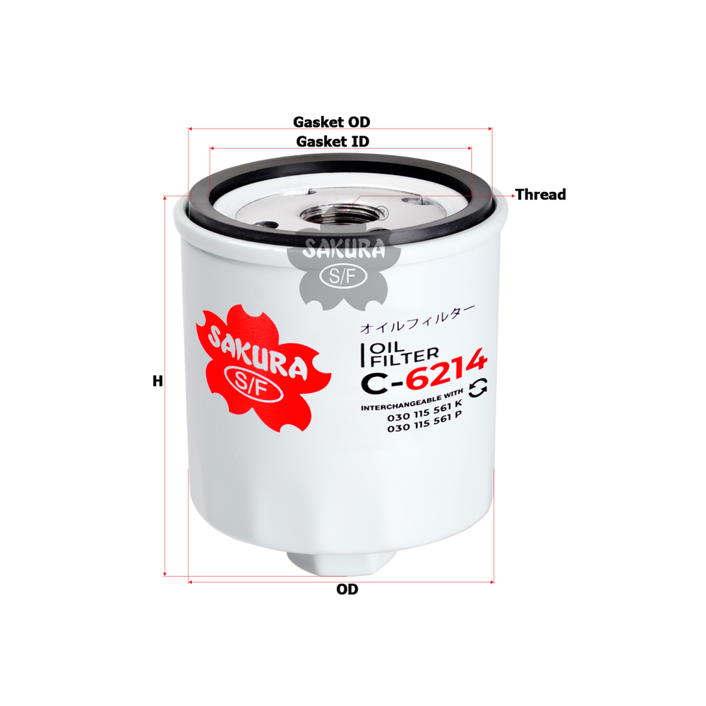 FILTRO DE ACEITE GOL 1.6L 09-019, CROSSFOX 1.6L 07-016, SAVEIRO 1.6L 010-020, LUPO 1.6L 05-09