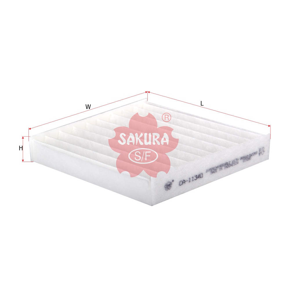 FILTRO DE CABINA SUZUKI  ERTIGA 1.5L 019-022, SWIFT 1.5L 011, TOYOTA AVANZA 018 (183X179X29)