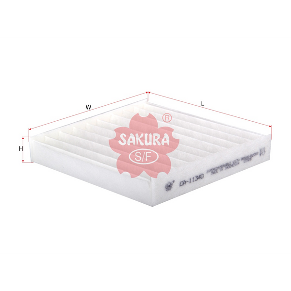 FILTRO DE CABINA SUZUKI  ERTIGA 1.5L 019-022, SWIFT 1.5L 011, TOYOTA AVANZA 018 (183X179X29)