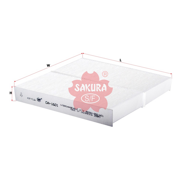 FILTRO DE CABINA HONDA CR-V 2.4L 02-06, CIVIC 1.7L 01-05, ELEMENT 2.4L 03-011