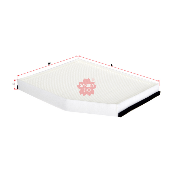 FILTRO DE CABINA O POLEN FORD TRANSIT 2.2L DIESEL 015-021,  3.5L 021-022