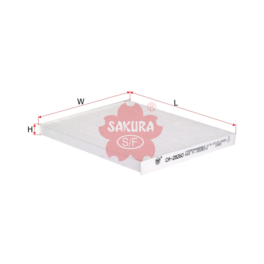 FILTRO DE CABINA HYUDAI TUCSON 015-017 (HIBRIDO), HYUNDAI ELANTRA 2.0L 015-017, CRETA 017-022