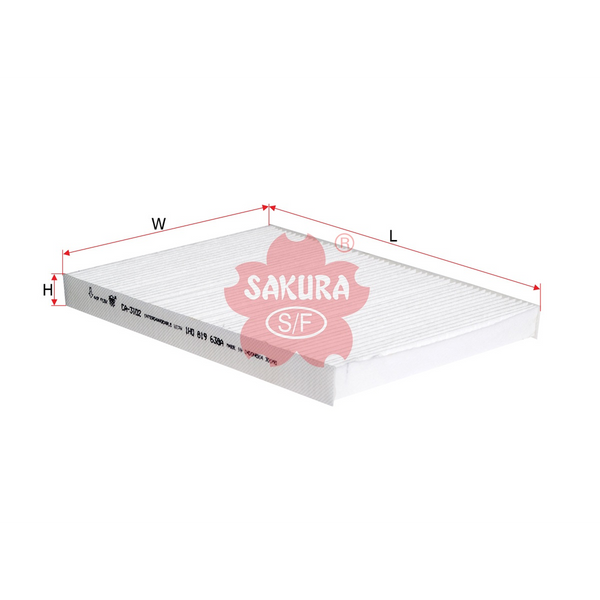 FILTRO DE CABINA AUDI A3 2.0L TURBO 06-09, SEAT CORDOBA 1.6L 01-02, BEETLE 1.8L TURBO 00-05