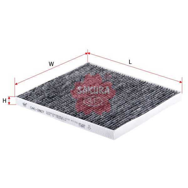 FILTRO DE CABINA DODGE ATITTUDE 1.6L 012-014, JAC SEI 4 1.5L 020-023