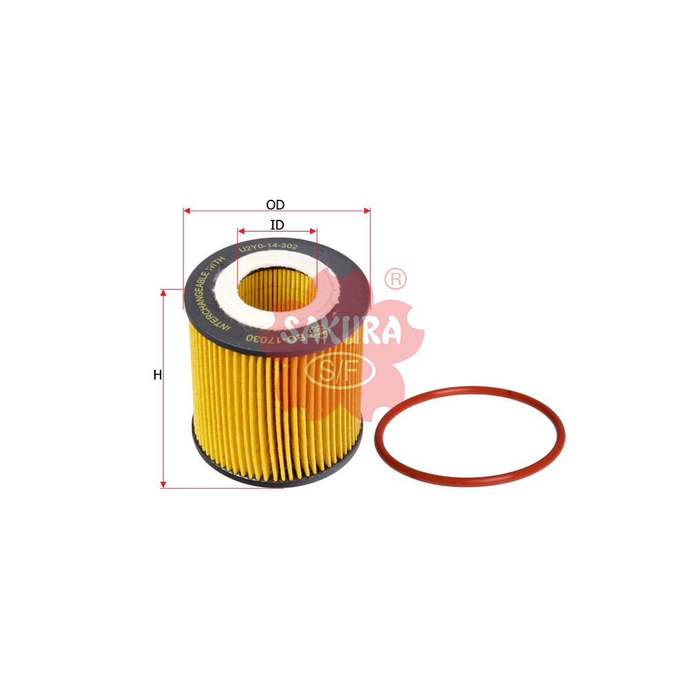 FILTRO DE ACEITE FORD RANGER 2.2L 016-018, 2.5L 013-019, 3.2L 017-022 DIESEL