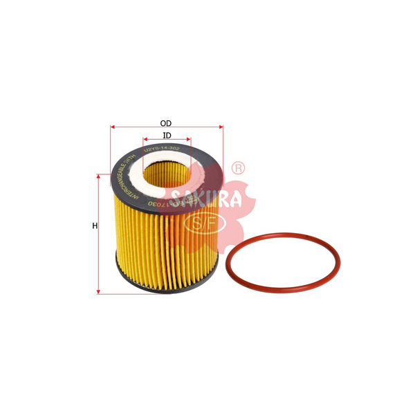 FILTRO DE ACEITE FORD RANGER 2.2L 016-018, 2.5L 013-019, 3.2L 017-022 DIESEL