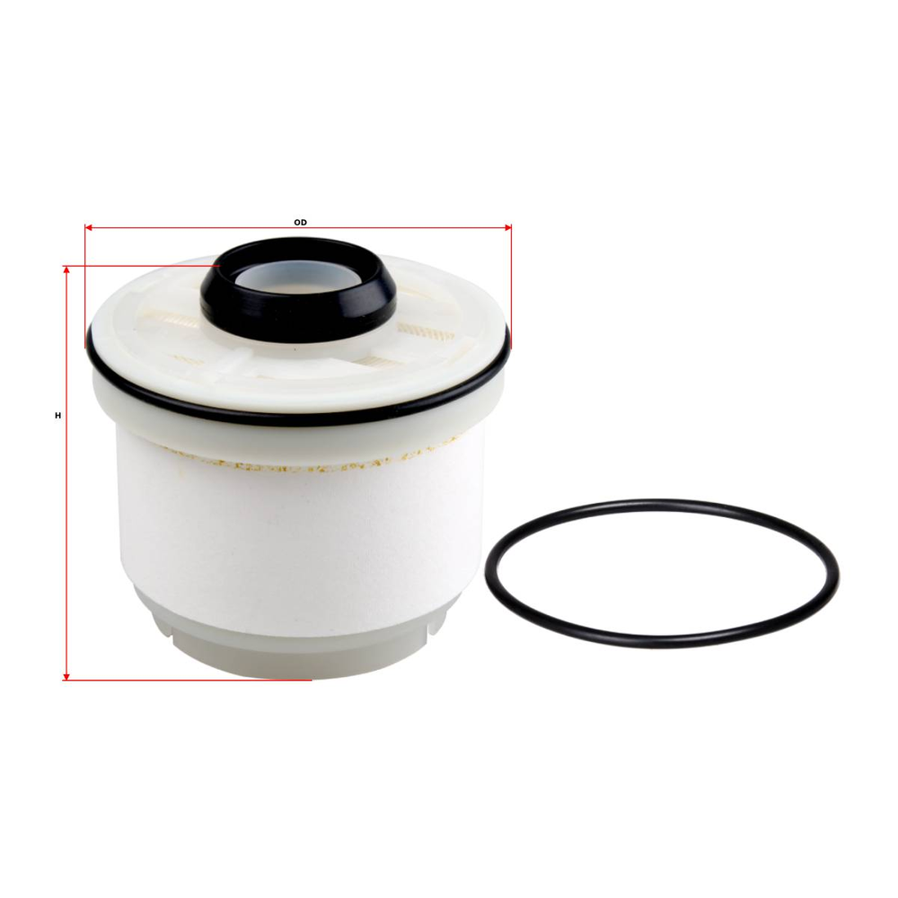 FILTRO DE COMBUSTIBLE SUZUKI ELF100 4 CIL. 2016 DIESEL