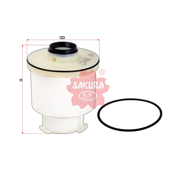 FILTRO DE COMBUSTIBLE TOY HILUX 18 2.8L