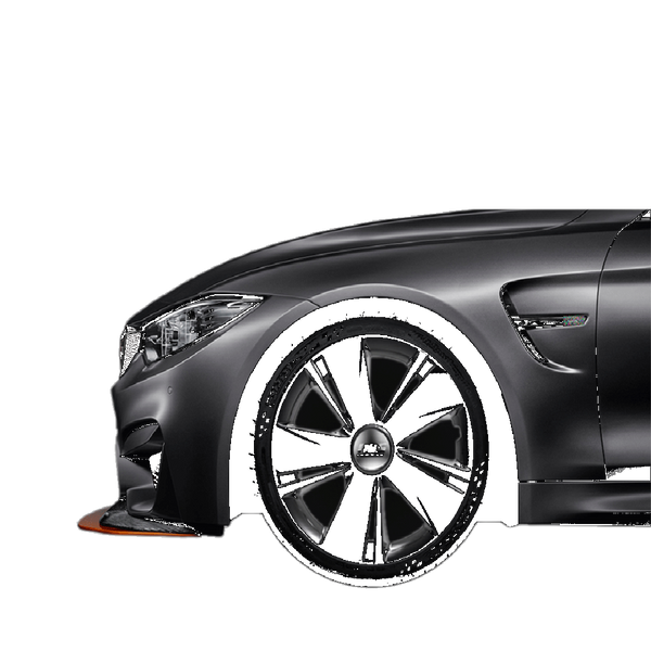 TAPON DE RUEDA ABS NEGRO TMARCH R14