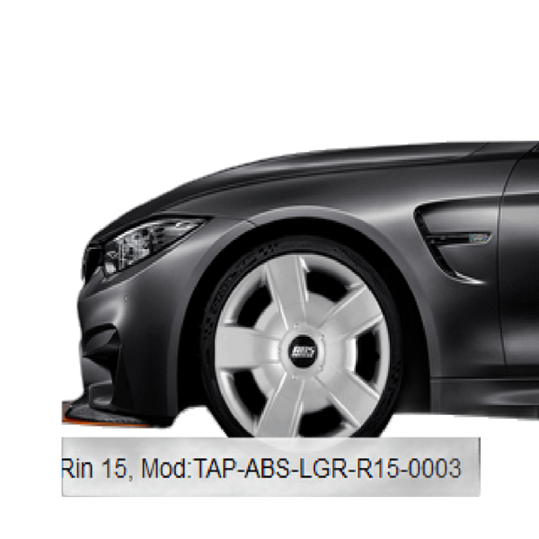 TAPON DE RUEDA ABS BICOLOR VERSA R15