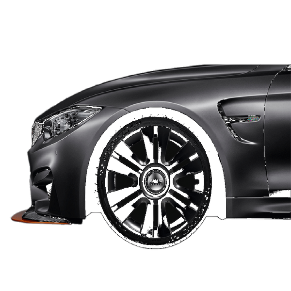 TAPON DE RUEDA ABS NEGRO TURVAN R15