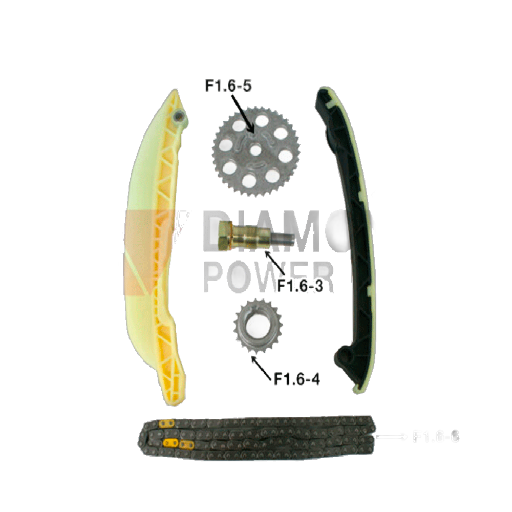 KIT DE DISTRIBUCION FIESTA FIRST 03-010, IKON 02-07, KA 01-018, COURIER 01-012