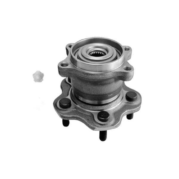 MAZA RUEDA TRASERA IZQ-DER ROGUE 08-014, X-TRAIL 08-014, KOLEOS 09-016, JUKE 012-017 (S/ABS) (4X4)