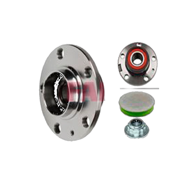 MAZA DE RUEDA TRASERA IZQ-DER IBIZA 03-017,POLO 013-017, CROSSFOX 07-016, AUDI A1 011-018 ABS