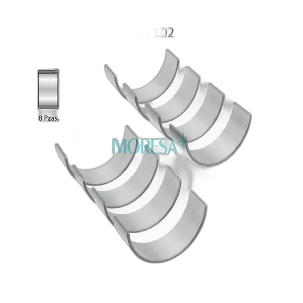 METALES PARA BIELA CLIO-PLATINA 1.6L 2002-2010, APRIO 2008-2010, KANGOO 1.6L 2004-2011 (16 VALV)