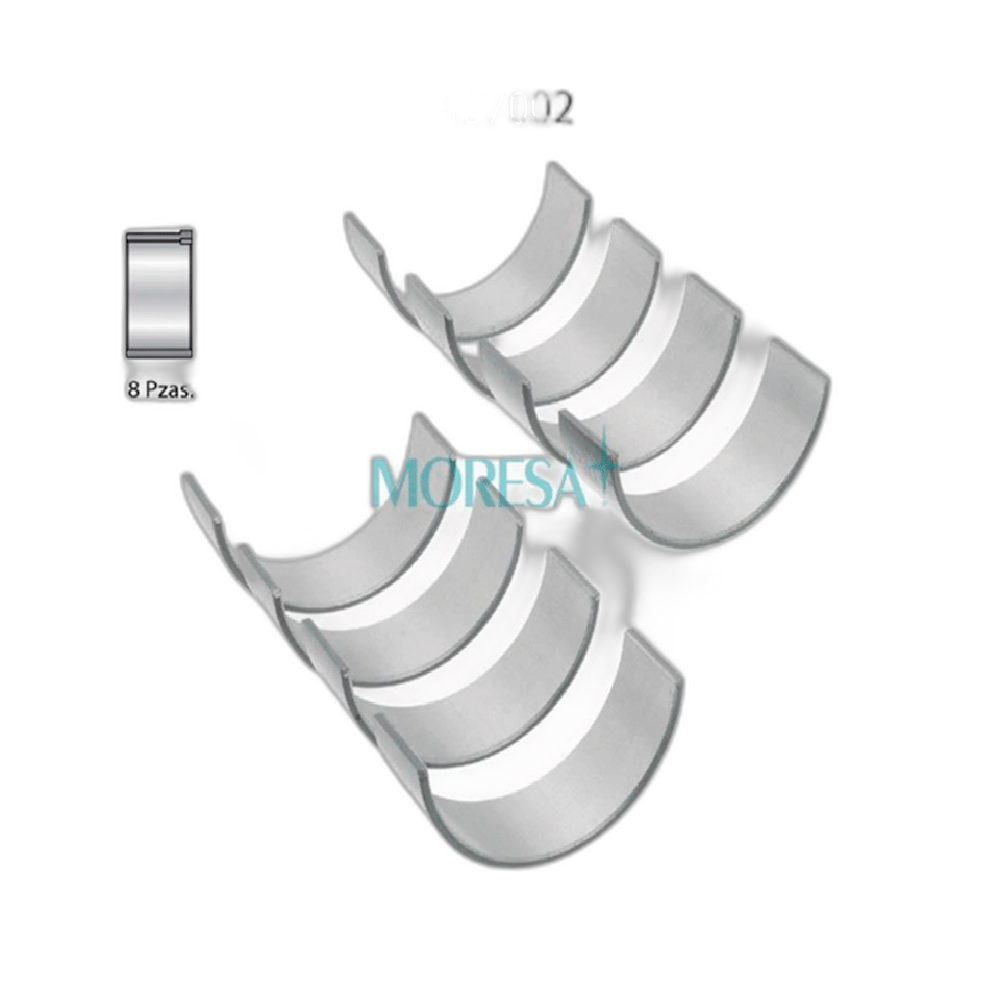 METALES PARA BIELA CLIO-PLATINA 1.6L 2002-2010, APRIO 2008-2010, KANGOO 1.6L 2004-2011 (16 VAL)