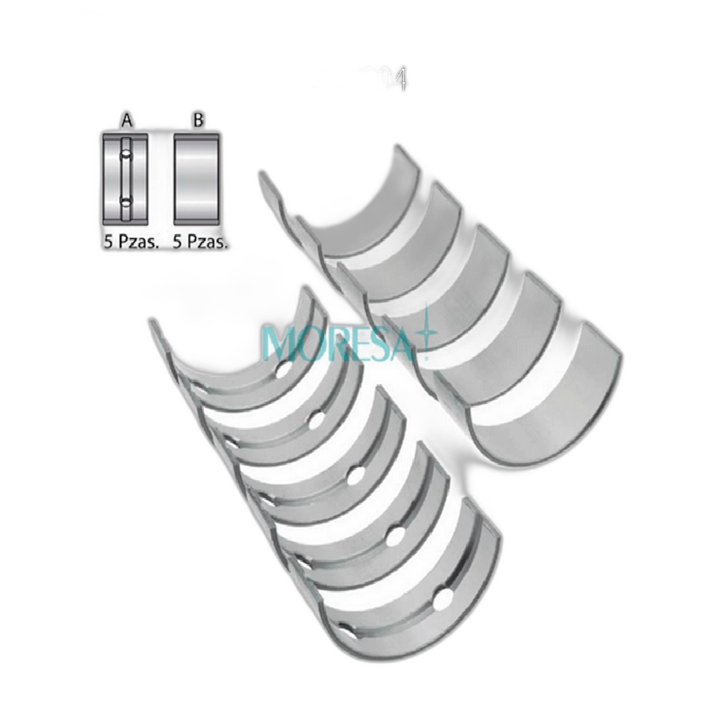 METALES PARA BANCADA CLIO-PLATINA 1.6L 2002-2010, APRIO 2008-2010, KANGOO 1.6L 2004-2011 (16 VAL)