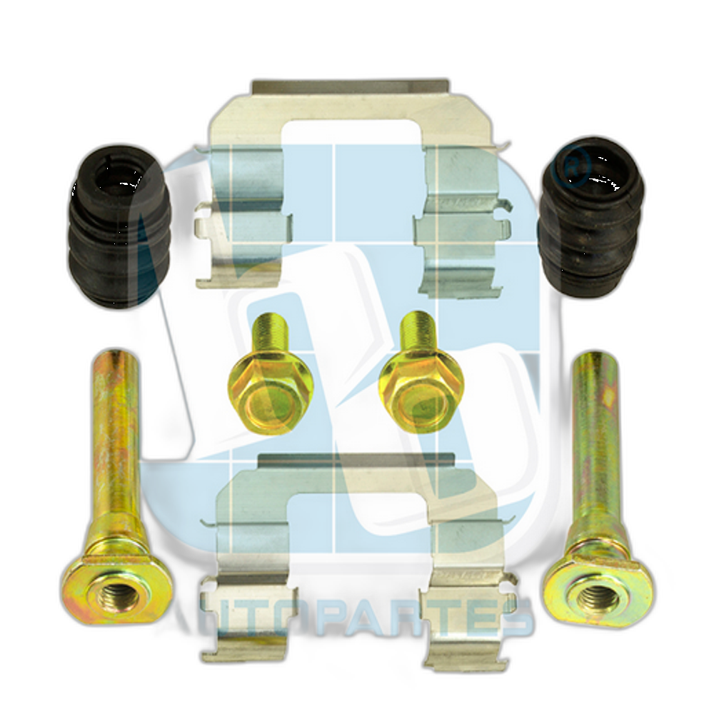 KIT DE CALIPER RUEDA DELANTERA CHEVROLET AVEO 1.6L 08-018, PONTIAC G3 07-09 (WD1035)