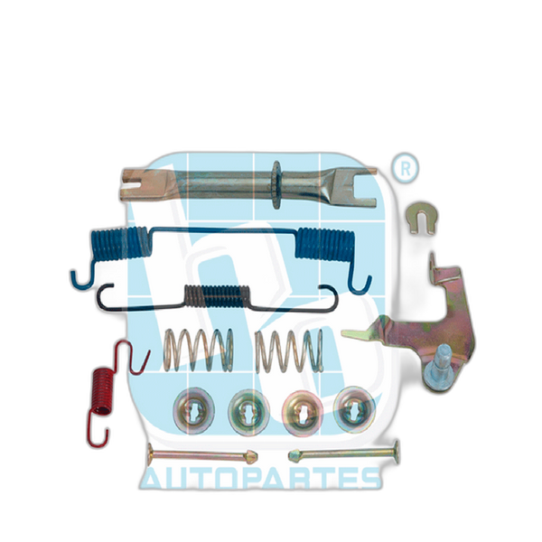 KIT FRENO DE TAMBOR DERECHO NISSAN PICKUP D21 94-08, NISSAN NP300 PICKUP 09-015 (1399Z)