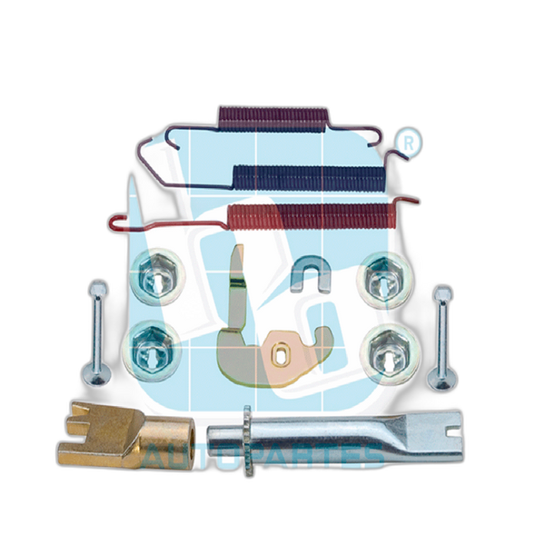 KIT FRENO DE TAMBOR IZQUIERDO TOYOTA COROLLA 03-08