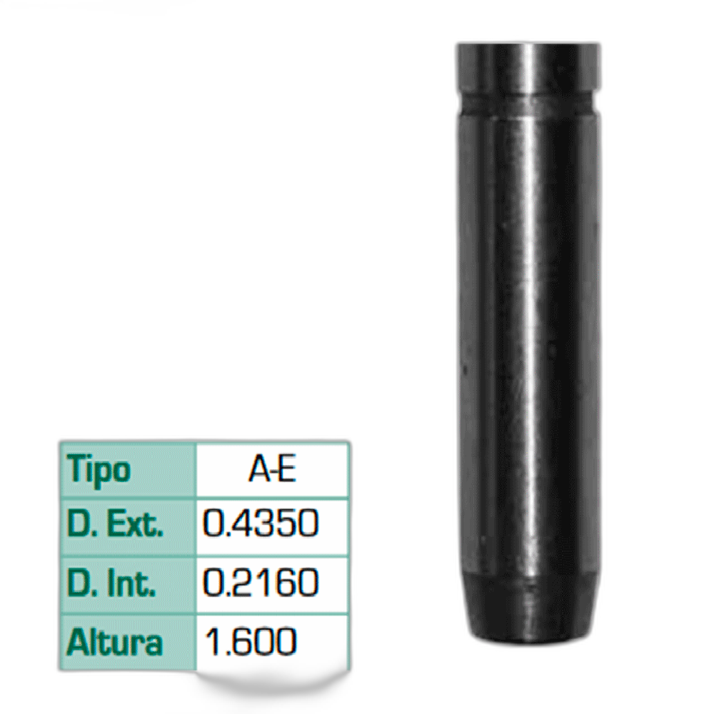 GUIA PARA VALVULA CLIO-PLATINA 1.6L 02-010