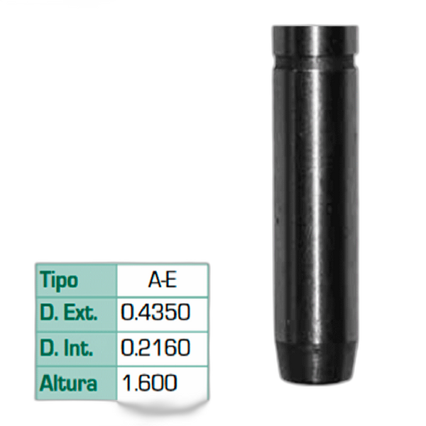 GUIA PARA VALVULA CLIO-PLATINA 1.6L 02-010