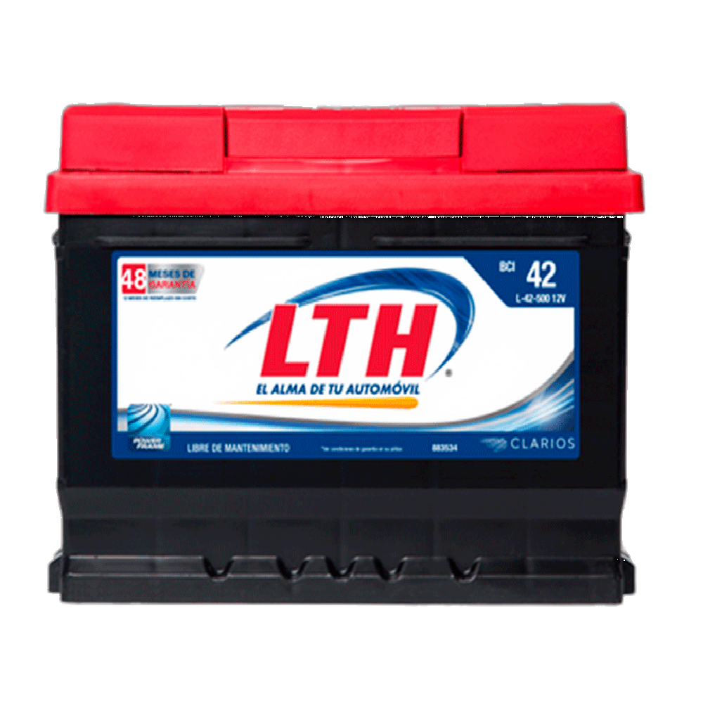 ACUMULADOR CAPACIDAD DE ARRANQUE A 0°C 625 AMPS -/+ CLIO