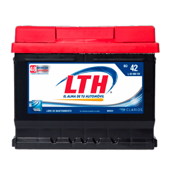 ACUMULADOR CAPACIDAD DE ARRANQUE A 0°C 625 AMPS -/+ CLIO