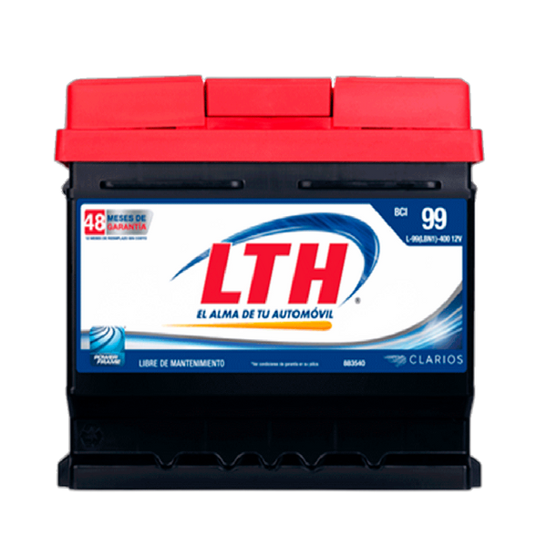 ACUMULADOR CAPACIDAD DE ARRANQUE A 0°C 487 AMPS -/+ FIESTA