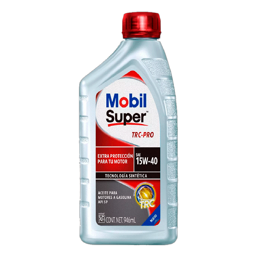 ACEITE MOBIL SUPER TRC PRO 15W40 BOTE 946ML = 125010