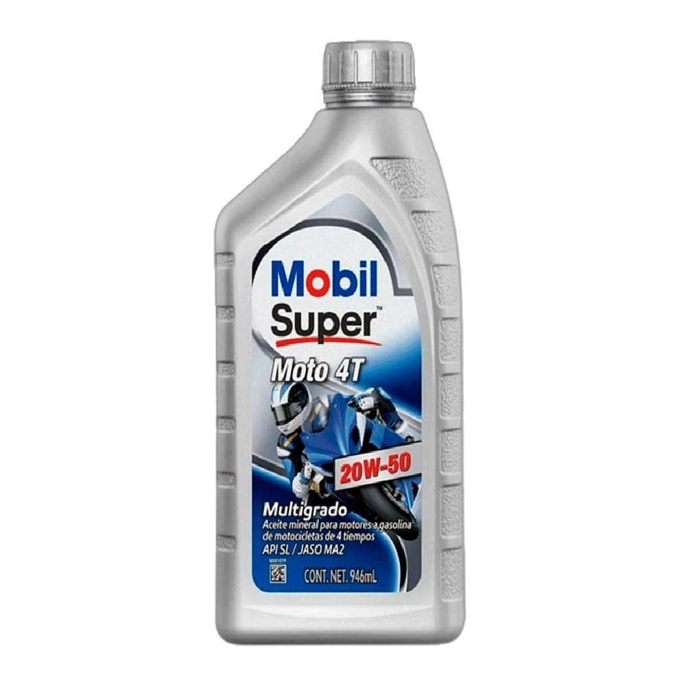 ACEITE MOBIL SUPER MOTO 4T 20W50 BOTE 946ML = 120337