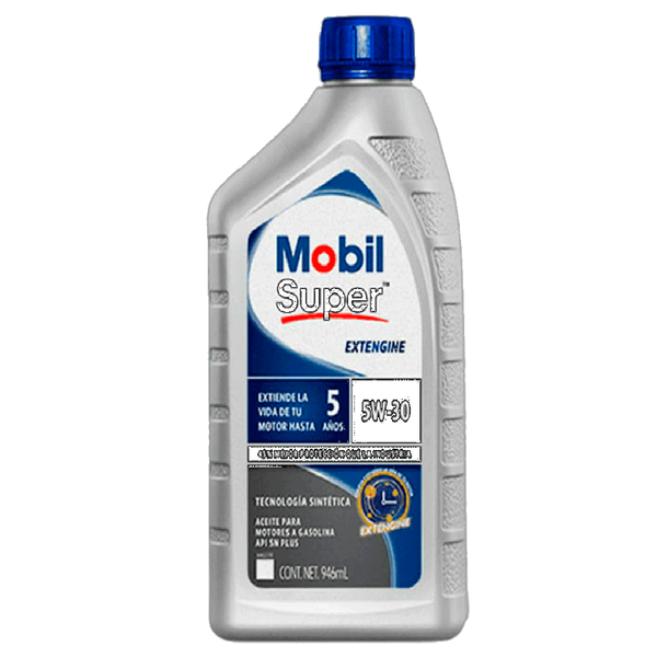 ACEITE MOBIL SUPER EXTENGINE 5W-30 12X0.946L  125002