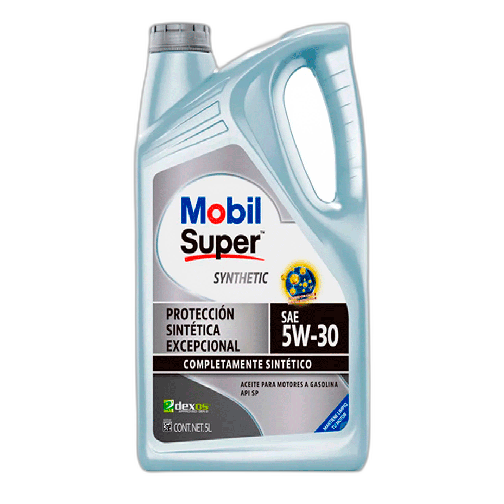 ACEITE MOBIL SUPER SYNTHETIC 5W30 GARRAFA 5L = 124999