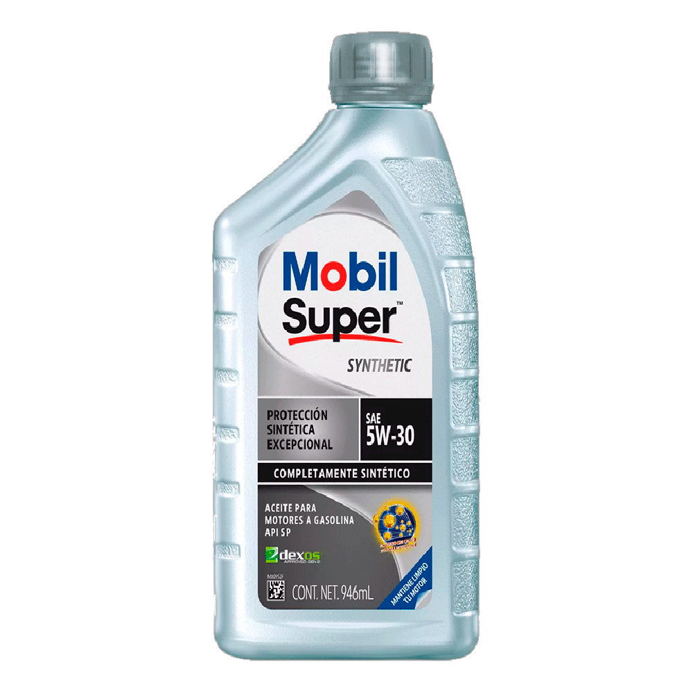 ACEITE MOBIL SUPER SYNTHETIC 5W30 BOTE 946ML = 124996