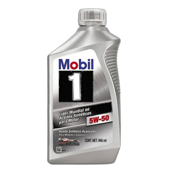 ACEITE MOBIL 1 SINTETICO 5W50 BOTE 946ML = 122077