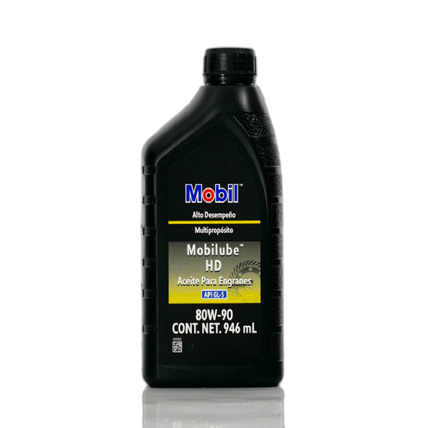 ACEITE MOBIL MOBILUBE HD 80W90 BOTE 946ML = 125860