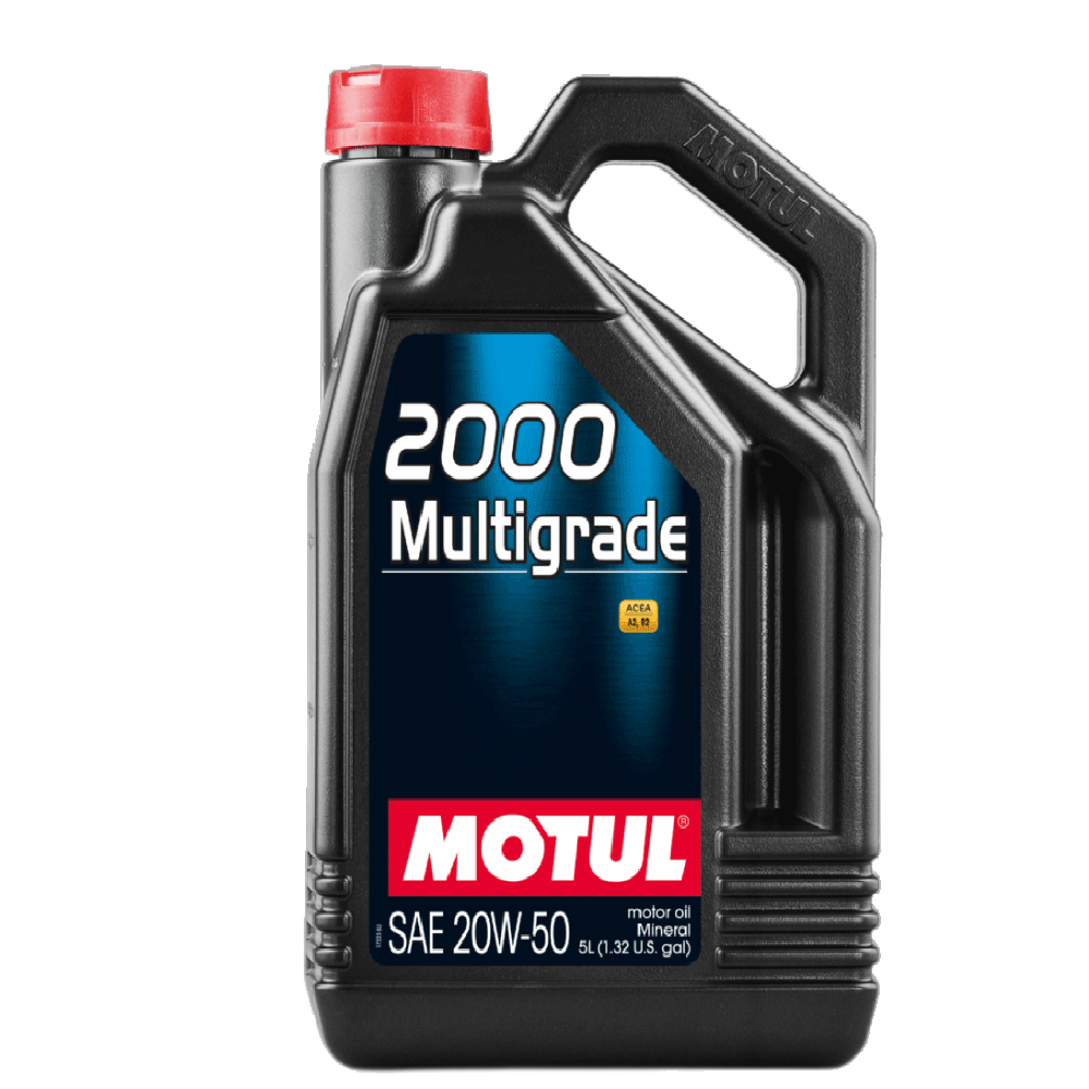 ACEITE MOTUL MINERAL 2000 MULTIGRADE 20W50 GARRAFA 5L (100311) 113167