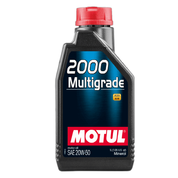 ACEITE MOTUL MINERAL 2000 MULTIGRADE 20W50 BOTELLA 1L (102769) 113165