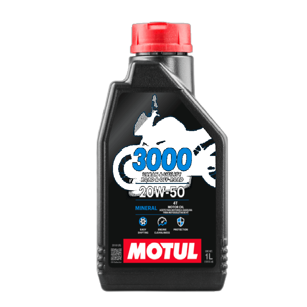 ACEITE MOTUL MINERAL 3000 20W50 BOTELLA 1L  6104-1008