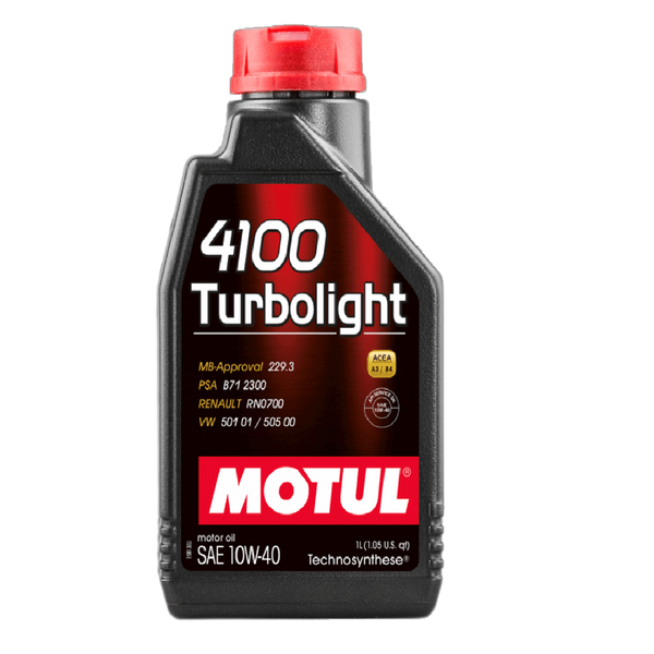 ACEITE MOTUL TECHNOSYNTHESE 4100 SYN-NERGY 10W40 BOTELLA 1L (108644) (112890)