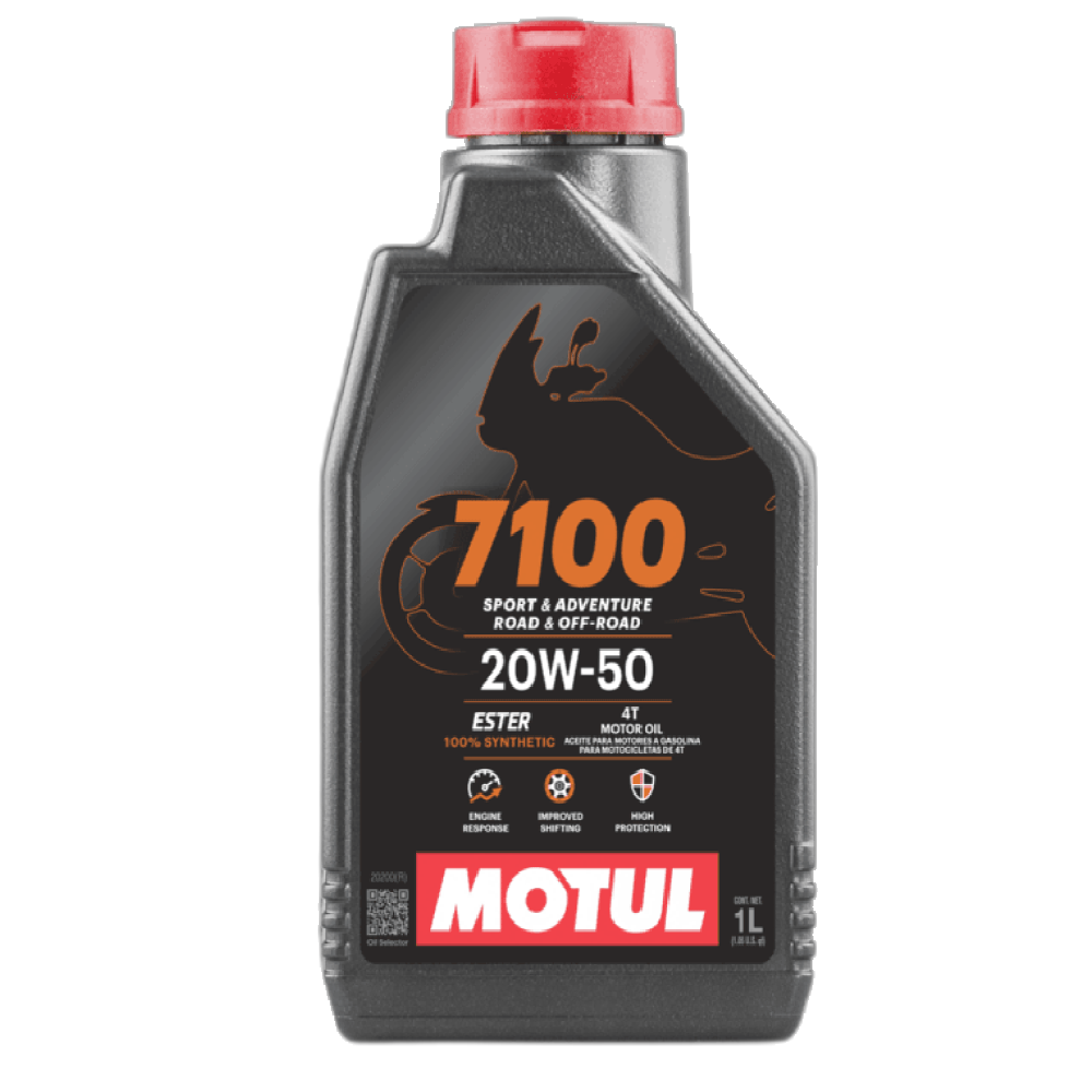 ACEITE MOTUL SINTETICO 7100 20W50 BOTELLA 1L   104103
