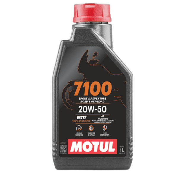 ACEITE MOTUL SINTETICO 7100 20W50 BOTELLA 1L   104103