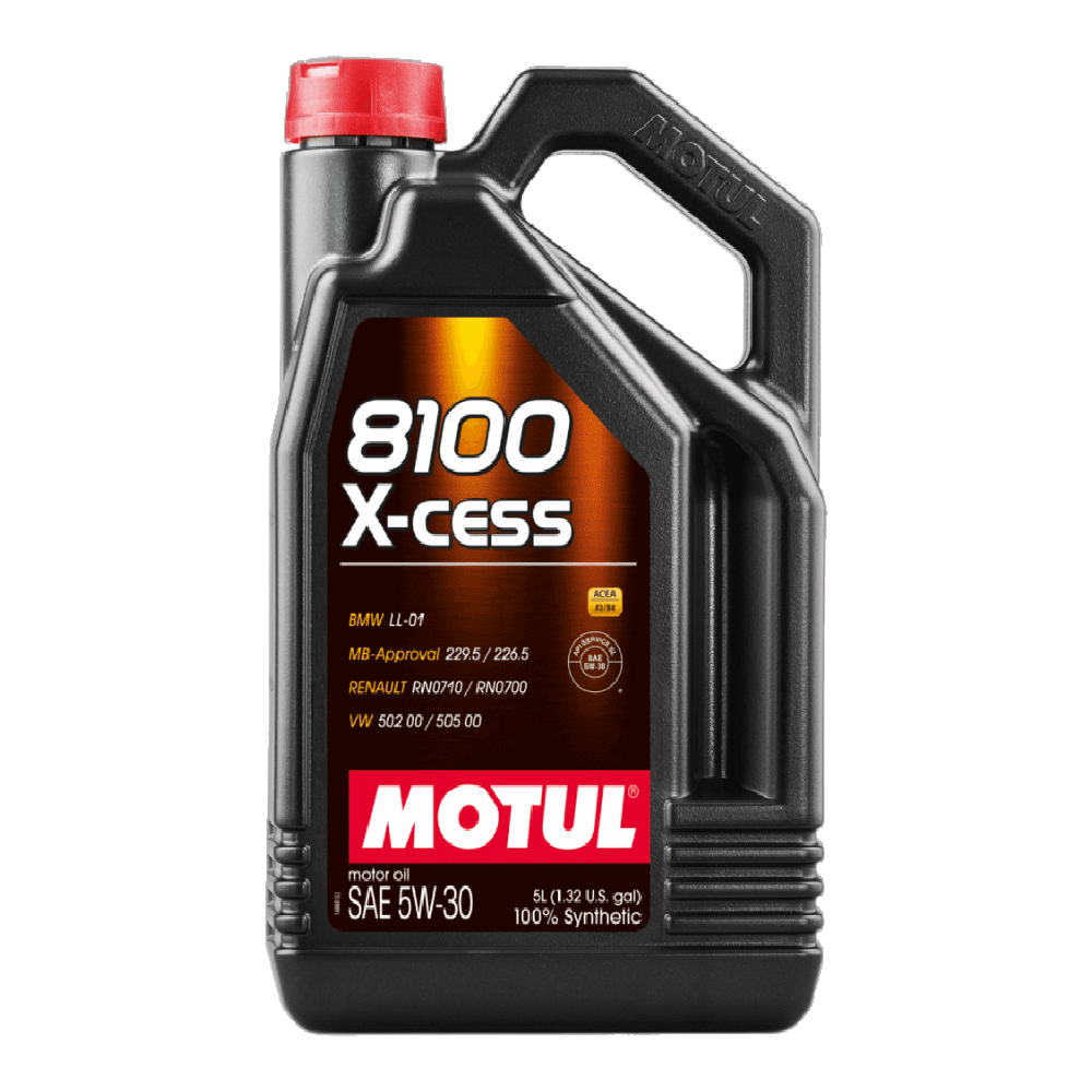 ACEITE MOTUL SINTETICO 8100 5W30 GARRAFA 5L (108946)