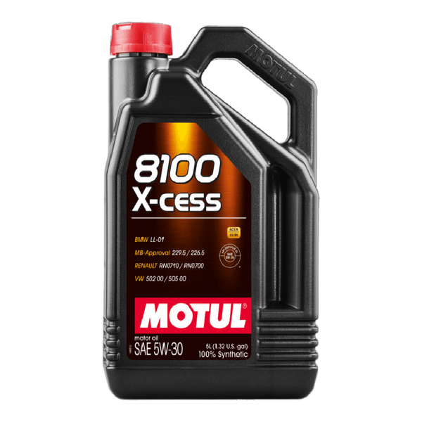 ACEITE MOTUL SINTETICO 8100 5W30 GARRAFA 5L (108946)