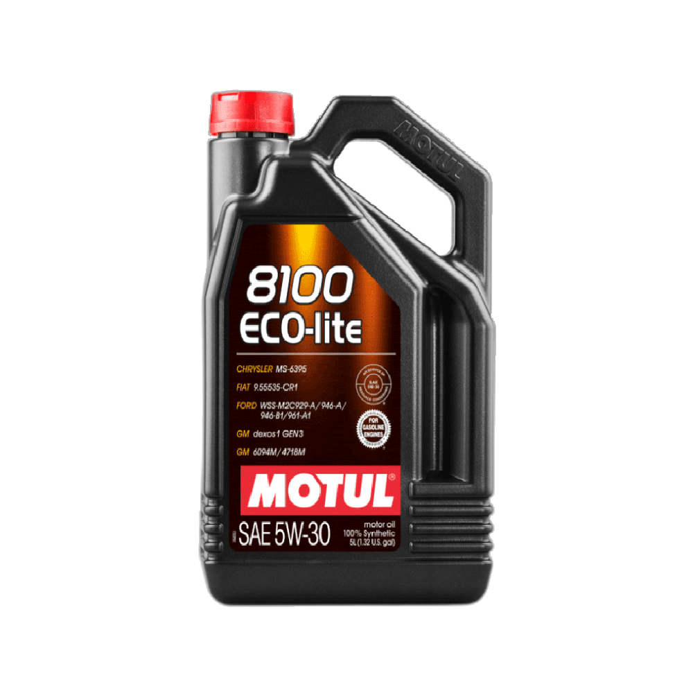ACEITE MOTUL SINTETICO 8100 ECO-LITE 5W30 GARRAFA 5L (108214)